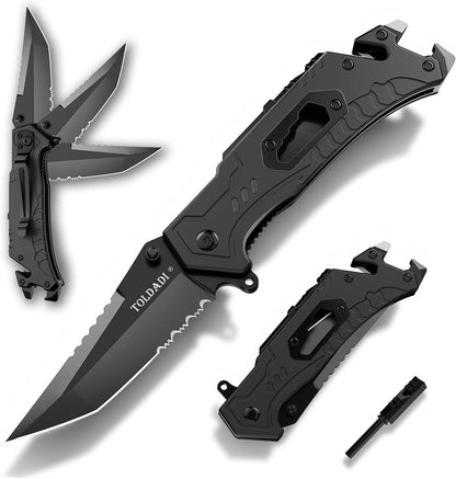 Pocket Knife With Clip, Folding Knife, Pocket Knife for Men,Sharp Hiking Camping Fishing Work Outdoor Survival Men knives