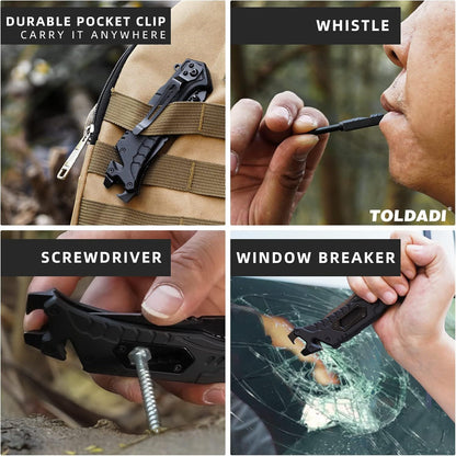 Pocket Knife With Clip, Folding Knife, Pocket Knife for Men,Sharp Hiking Camping Fishing Work Outdoor Survival Men knives